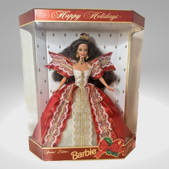 Mattel 1997 holiday special edition Barbie